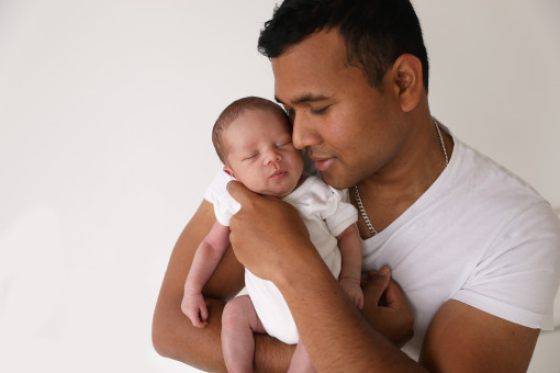 Gezin van vier, newbornfotografie, babyfotografie