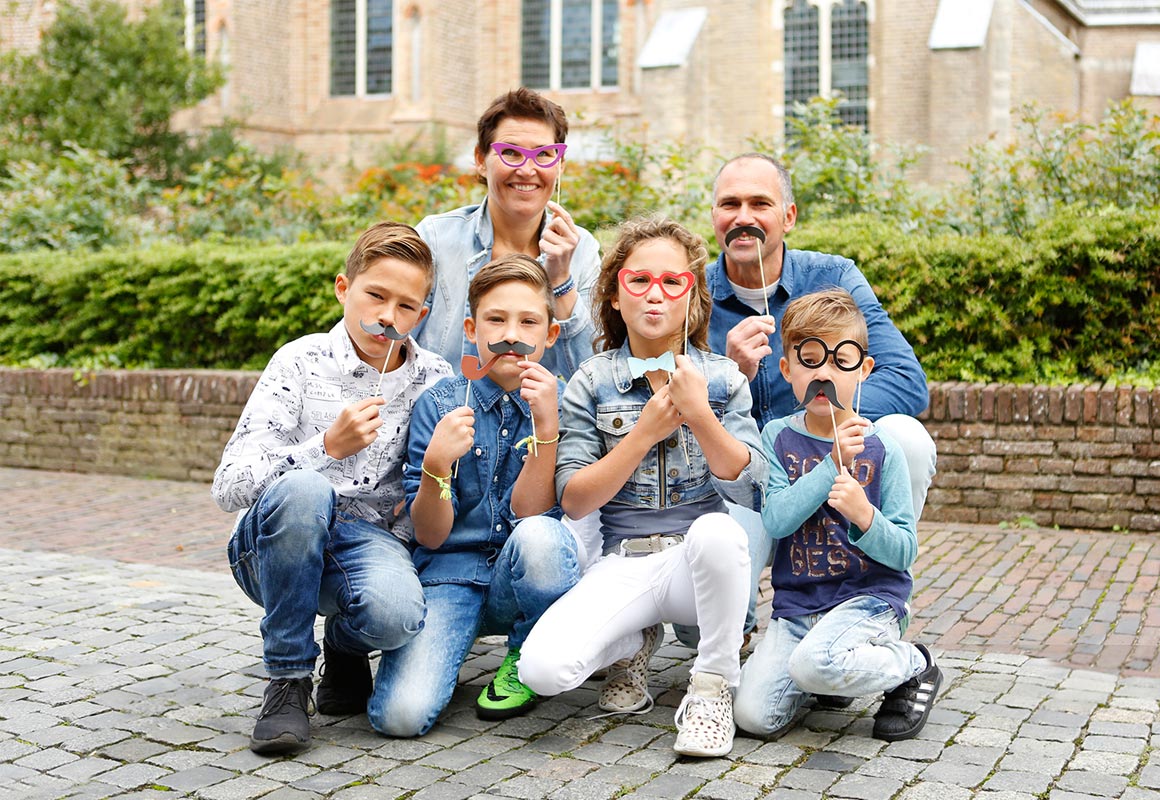 Familiefotografie op locatie oudewater Paula Bouman fotografie Woerden